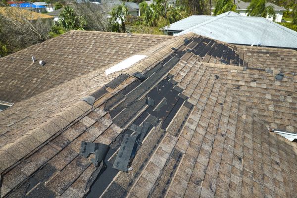 Roof Wind Damage Repair